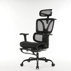 9028 Series Paramount Lounge Ergonomic Office Chair Black Mesh
