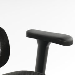 9028 Series Paramount Lounge Ergonomic Office Chair Black Mesh