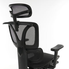 9028 Series Paramount Lounge Ergonomic Office Chair Black Mesh