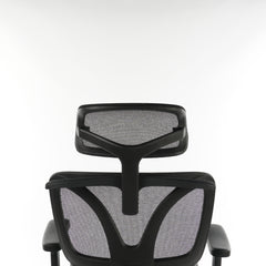 9028 Series Paramount Lounge Ergonomic Office Chair Black Mesh