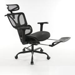 9028 Series Paramount Lounge Ergonomic Office Chair Black Mesh