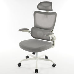 8028 Series High Back Ergonomic Office Chair Grey Foam