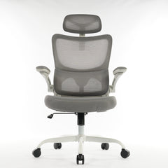 8028 Series High Back Ergonomic Office Chair Grey Foam