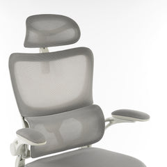 8028 Series High Back Ergonomic Office Chair Grey Foam
