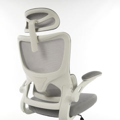8028 Series High Back Ergonomic Office Chair Grey Foam