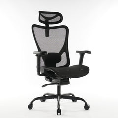 9018 Series Premium Ergonomic Office Chair Black Mesh