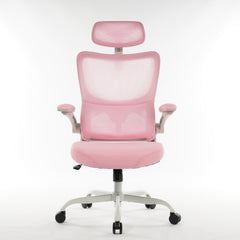 8028 Series High Back Ergonomic Office Chair Pink Foam