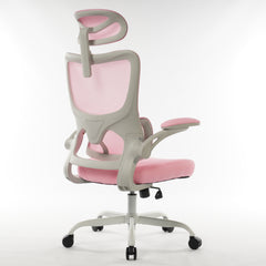 8028 Series High Back Ergonomic Office Chair Pink Foam