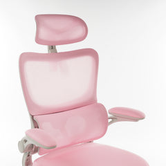 8028 Series High Back Ergonomic Office Chair Pink Foam
