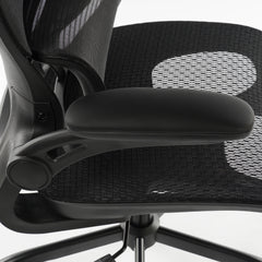 8028 Series High Back Ergonomic Office Chair Black Mesh