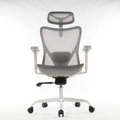9018 Series Premium Ergonomic Office Chair Grey Mesh