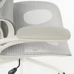 8028 Series High Back Ergonomic Office Chair Grey Mesh
