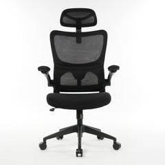 8028 Series High Back Ergonomic Office Chair Black Foam