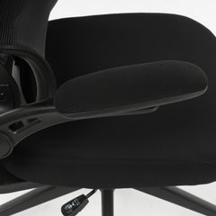 8028 Series High Back Ergonomic Office Chair Black Foam