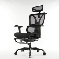 9028 Series Paramount Lounge Ergonomic Office Chair Black Mesh