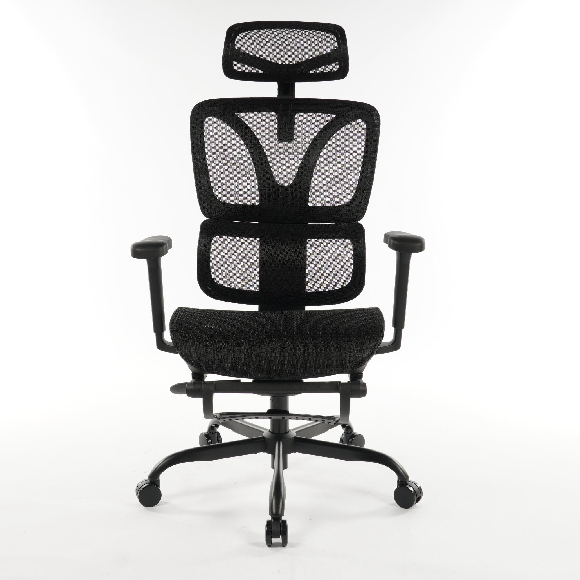 9028 Series Paramount Lounge Ergonomic Office Chair Black Mesh
