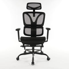 9028 Series Paramount Lounge Ergonomic Office Chair Black Mesh