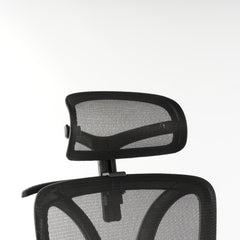 9028 Series Paramount Lounge Ergonomic Office Chair Black Mesh