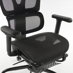 9028 Series Paramount Lounge Ergonomic Office Chair Black Mesh