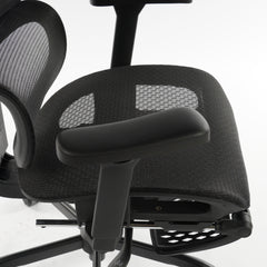 9028 Series Paramount Lounge Ergonomic Office Chair Black Mesh