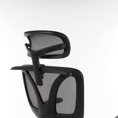 9028 Series Paramount Lounge Ergonomic Office Chair Black Mesh