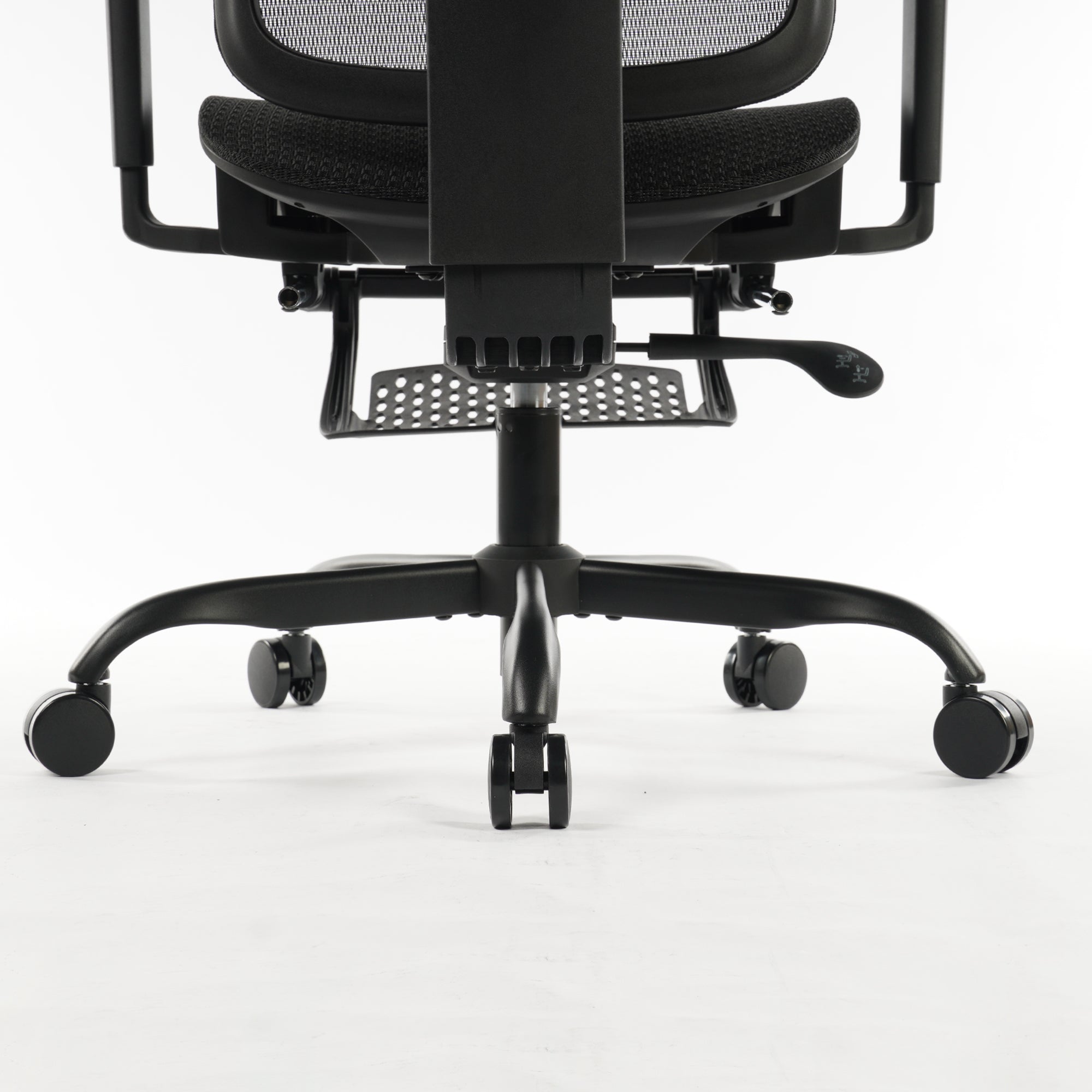 9028 Series Paramount Lounge Ergonomic Office Chair Black Mesh