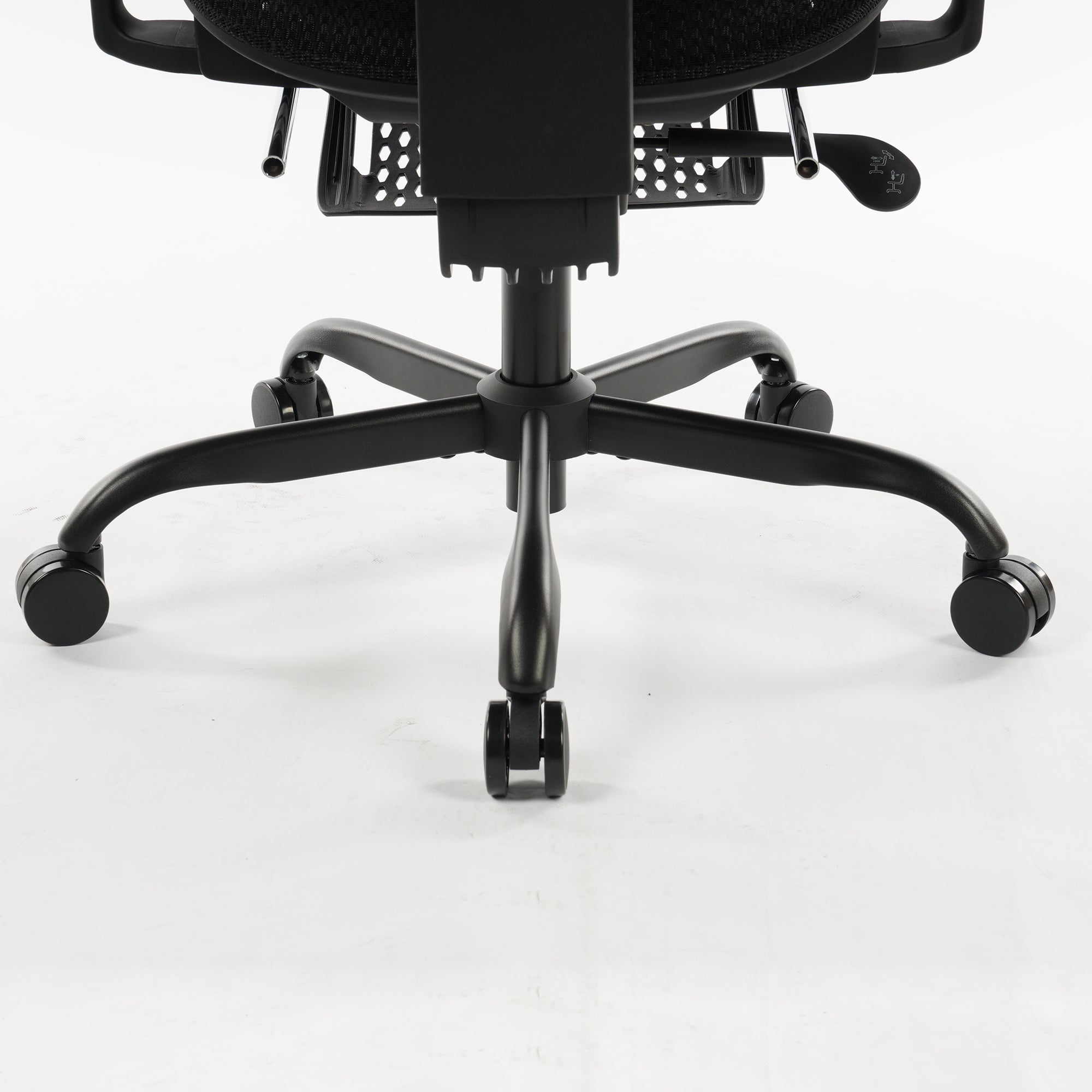 9028 Series Paramount Lounge Ergonomic Office Chair Black Mesh