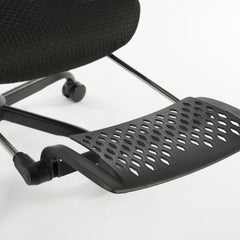 9028 Series Paramount Lounge Ergonomic Office Chair Black Mesh