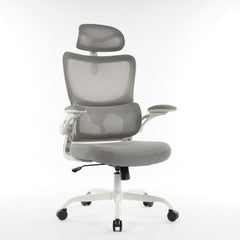 8028 Series High Back Ergonomic Office Chair Grey Foam