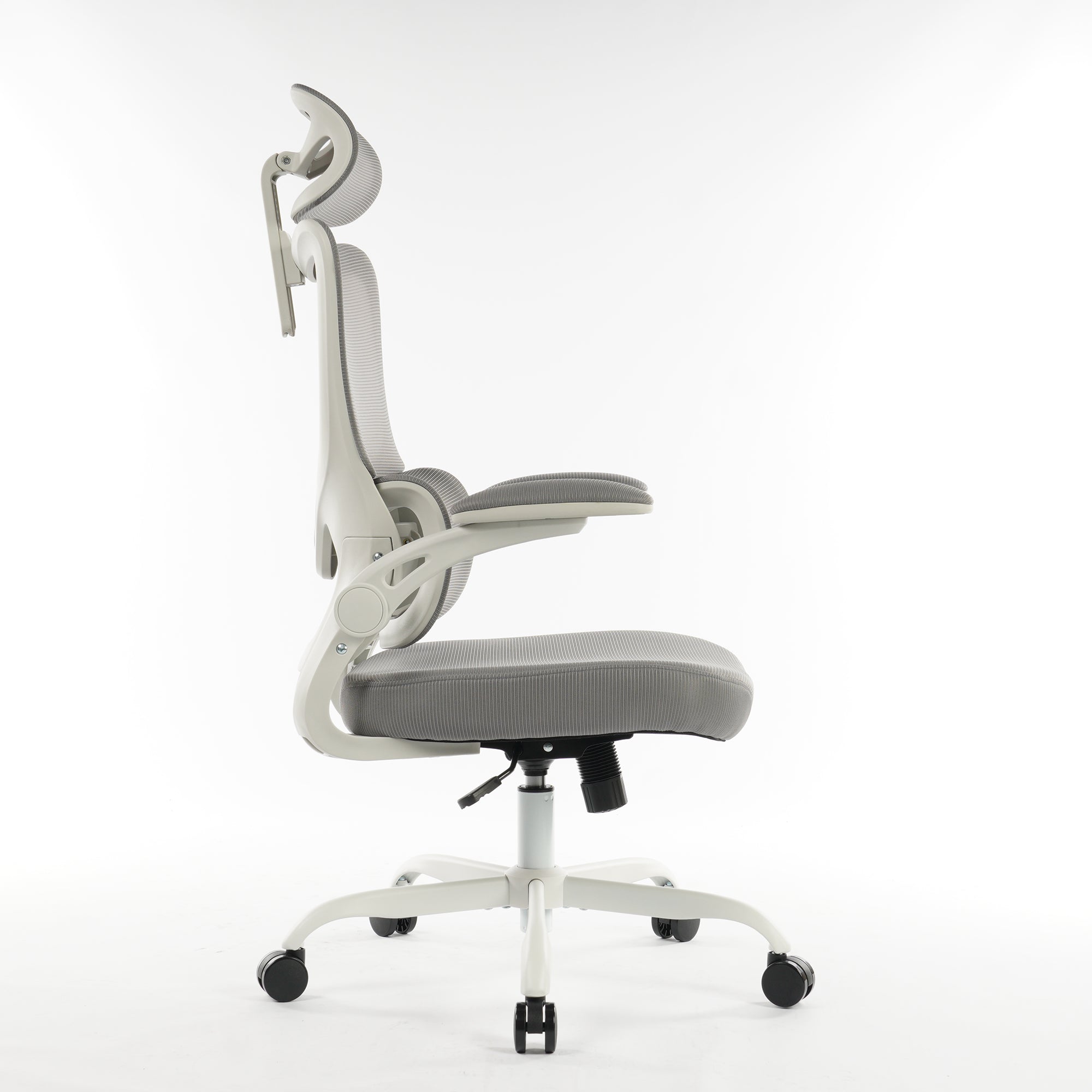 8028 Series High Back Ergonomic Office Chair Grey Foam