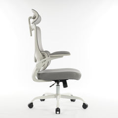 8028 Series High Back Ergonomic Office Chair Grey Foam