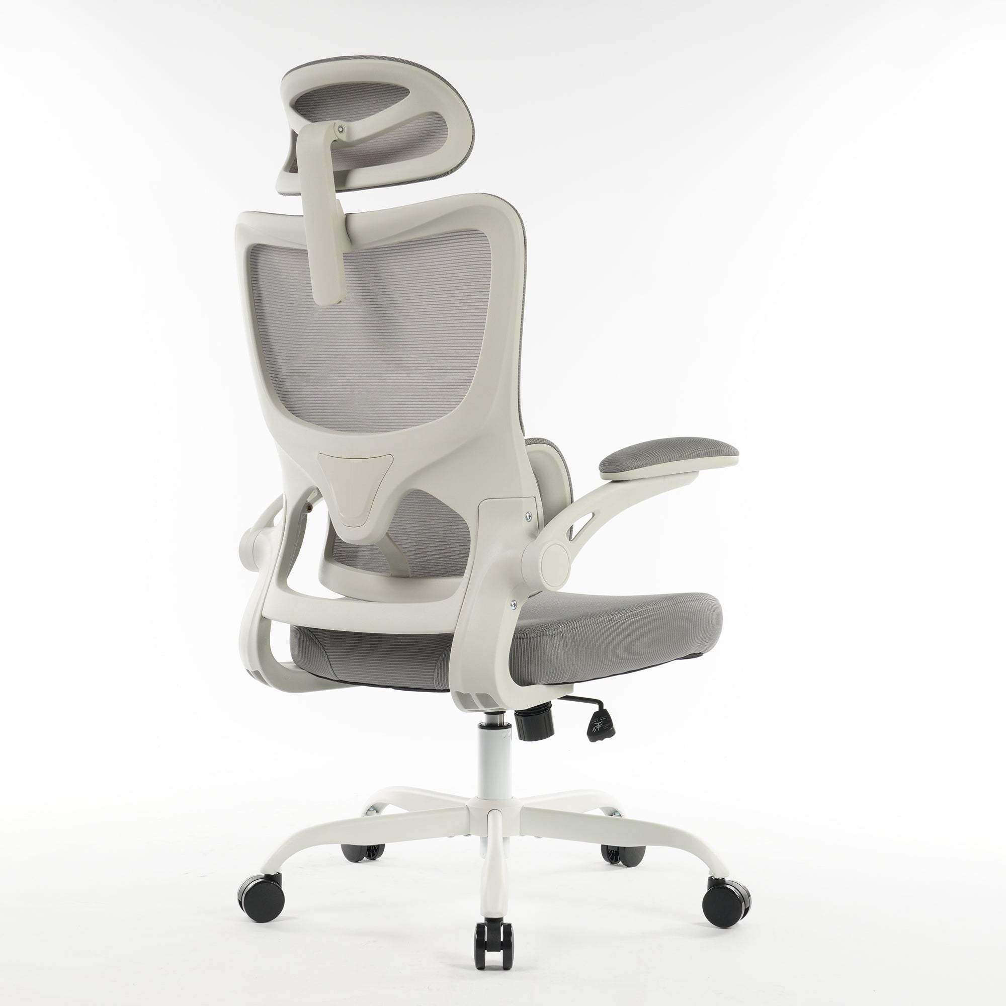 8028 Series High Back Ergonomic Office Chair Grey Foam