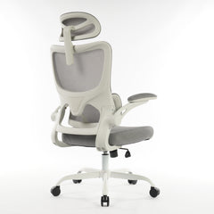 8028 Series High Back Ergonomic Office Chair Grey Foam