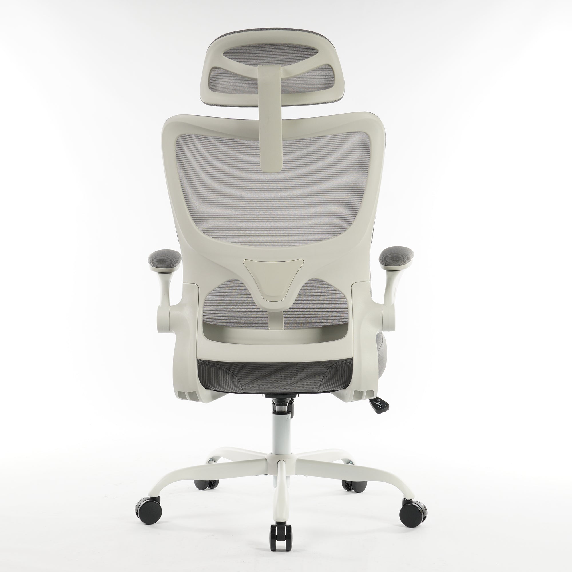 8028 Series High Back Ergonomic Office Chair Grey Foam