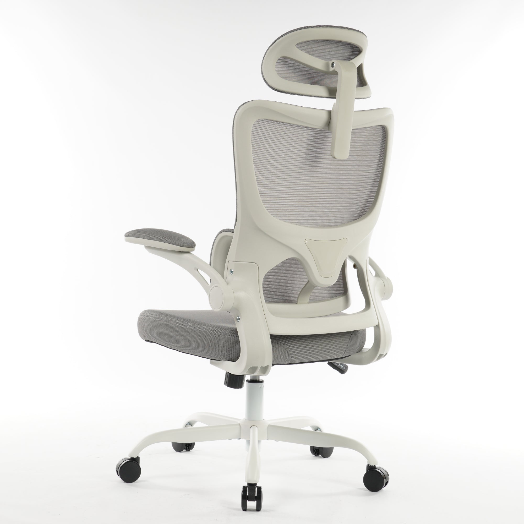 8028 Series High Back Ergonomic Office Chair Grey Foam