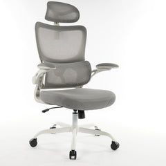8028 Series High Back Ergonomic Office Chair Grey Foam