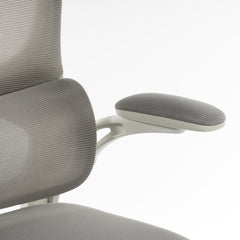 8028 Series High Back Ergonomic Office Chair Grey Foam