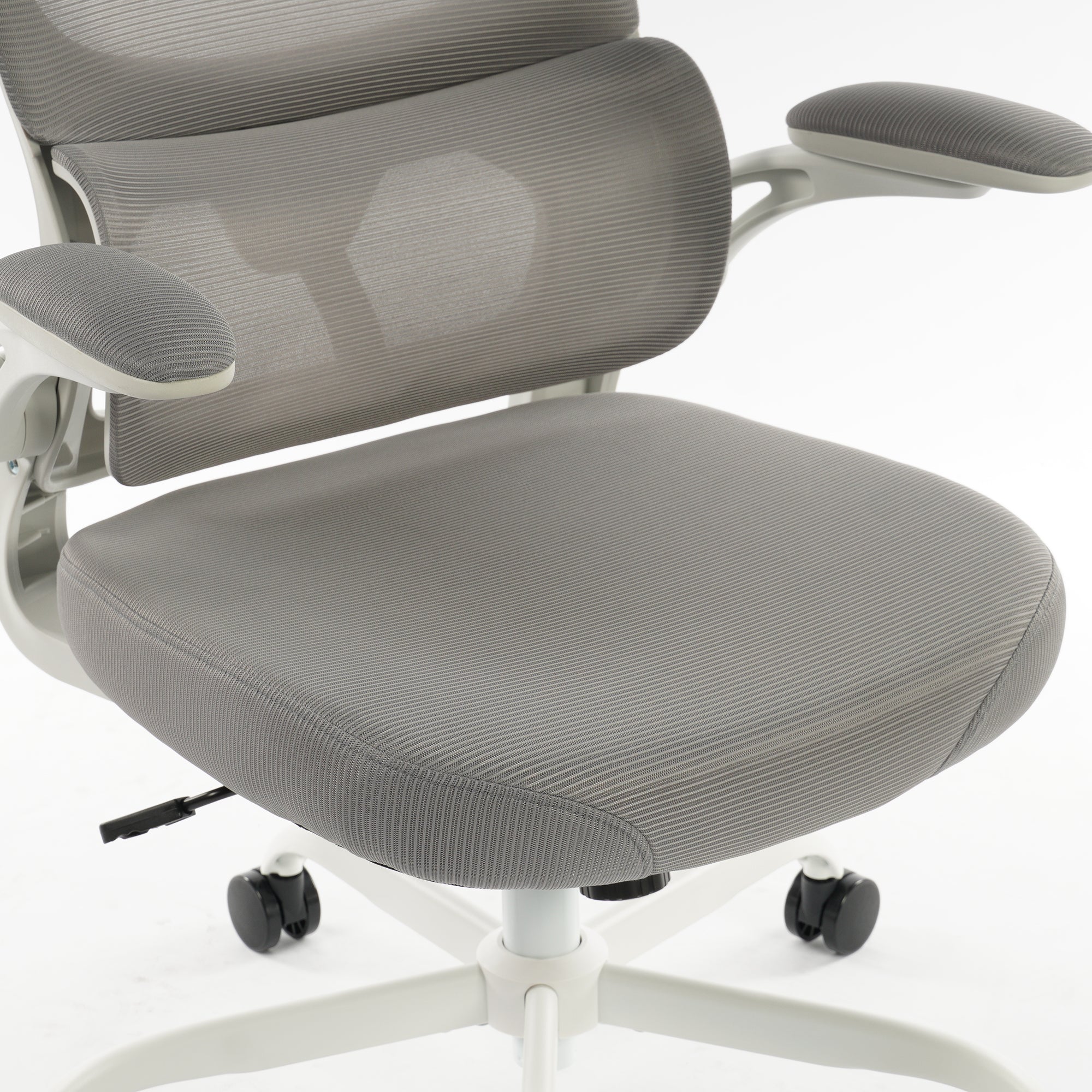 8028 Series High Back Ergonomic Office Chair Grey Foam