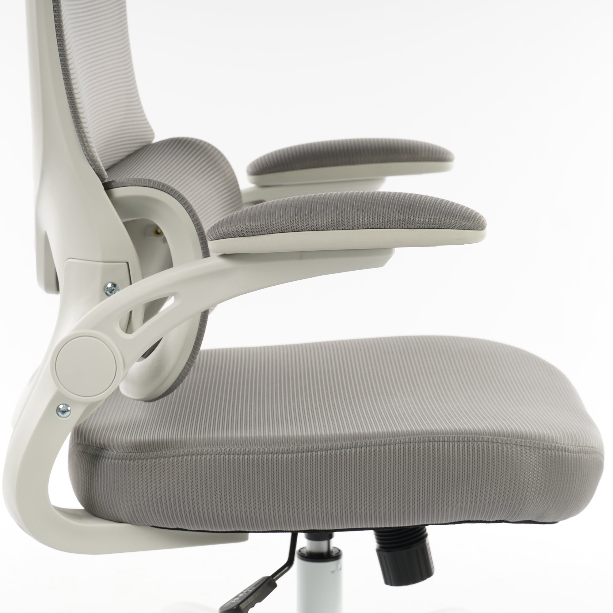 8028 Series High Back Ergonomic Office Chair Grey Foam