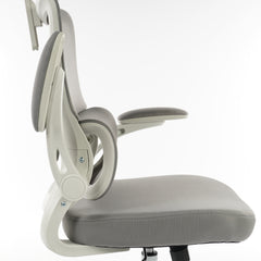 8028 Series High Back Ergonomic Office Chair Grey Foam