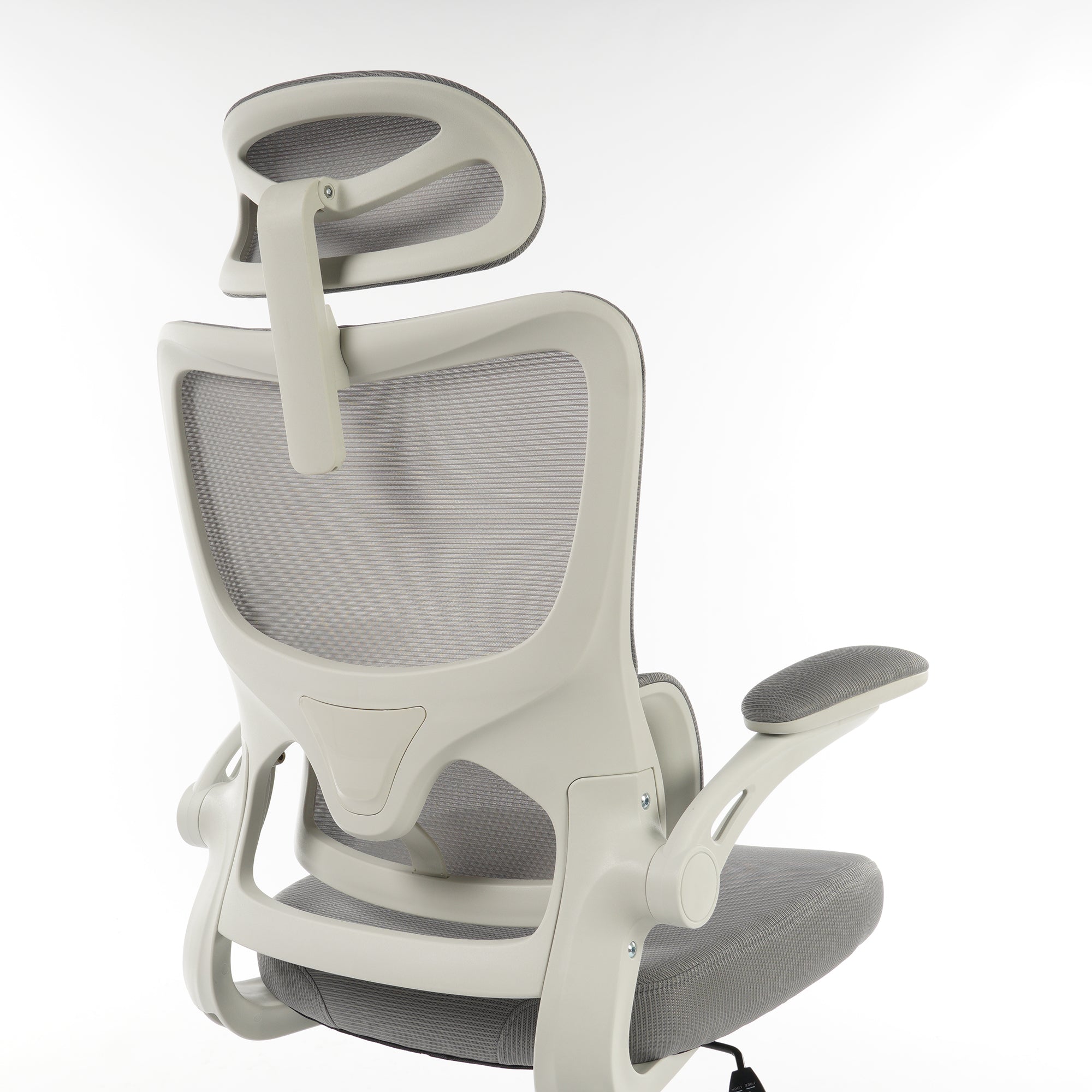 8028 Series High Back Ergonomic Office Chair Grey Foam