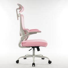 8028 Series High Back Ergonomic Office Chair Pink Foam