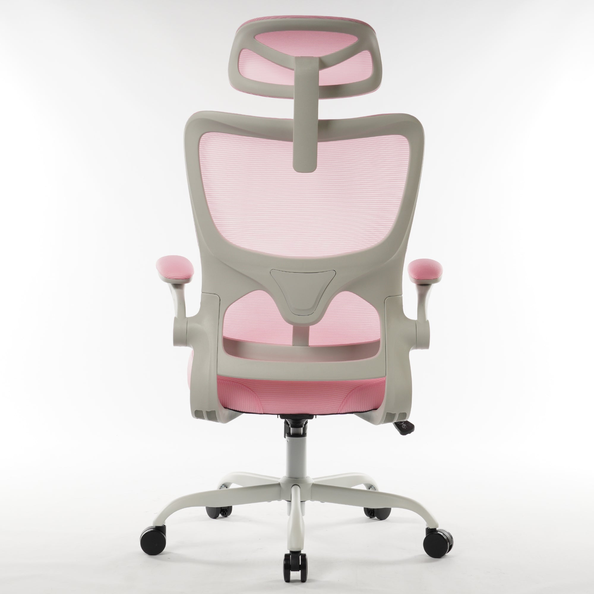 8028 Series High Back Ergonomic Office Chair Pink Foam