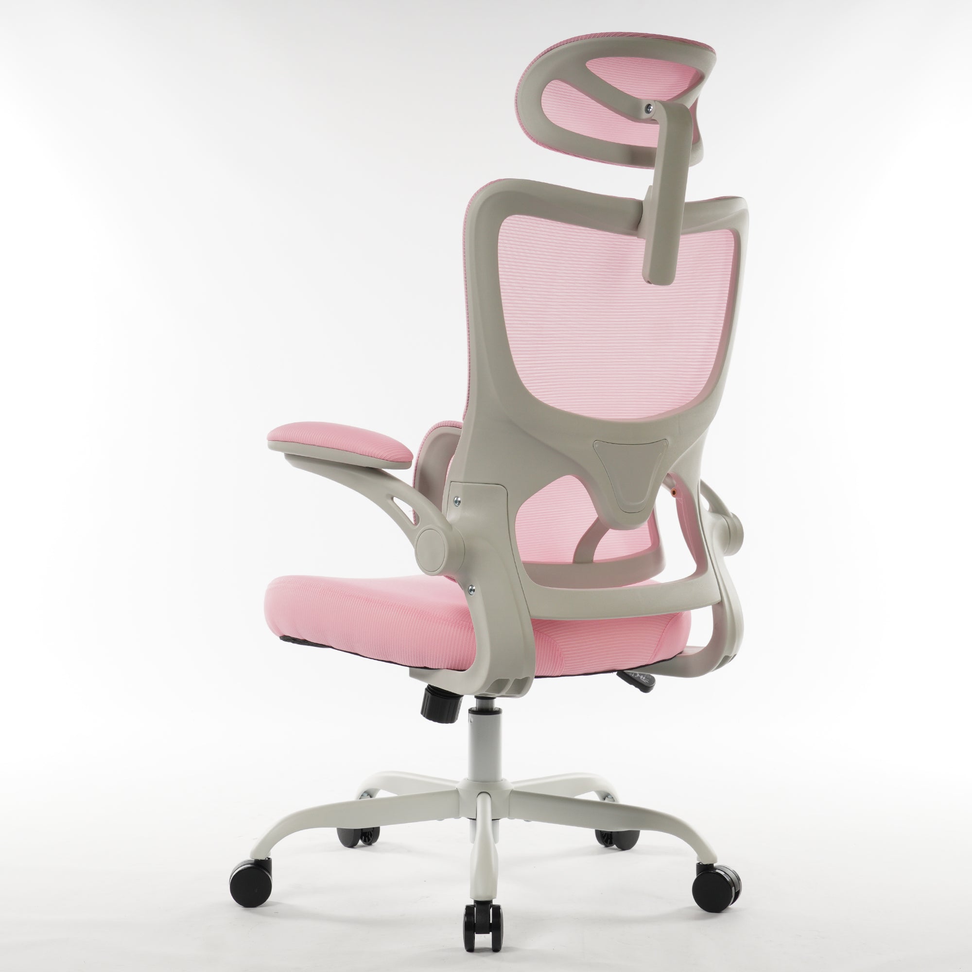 8028 Series High Back Ergonomic Office Chair Pink Foam