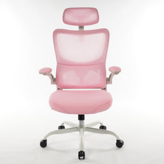 8028 Series High Back Ergonomic Office Chair Pink Foam