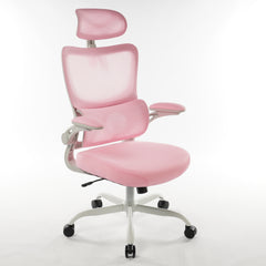 8028 Series High Back Ergonomic Office Chair Pink Foam