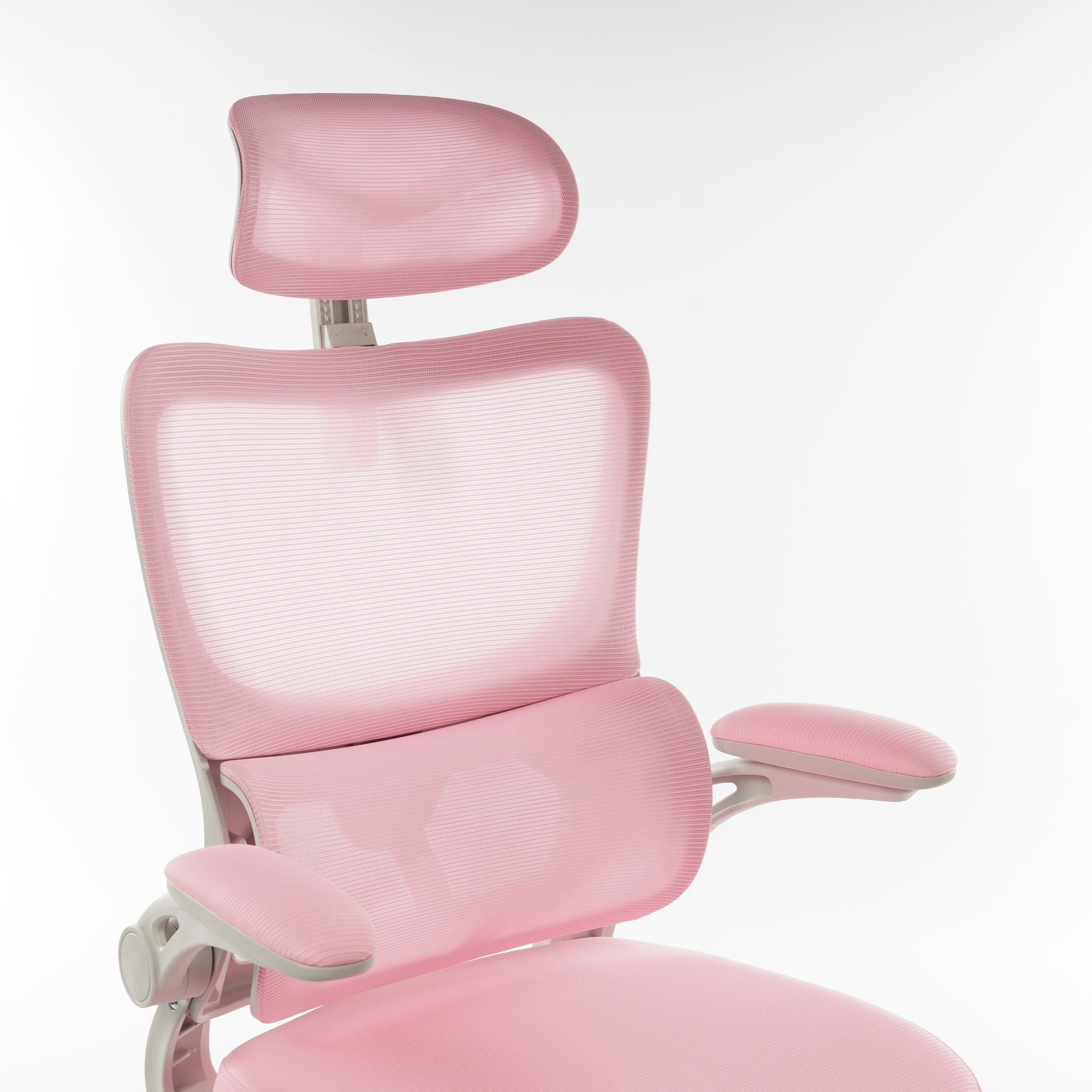 8028 Series High Back Ergonomic Office Chair Pink Foam