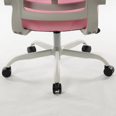 8028 Series High Back Ergonomic Office Chair Pink Foam