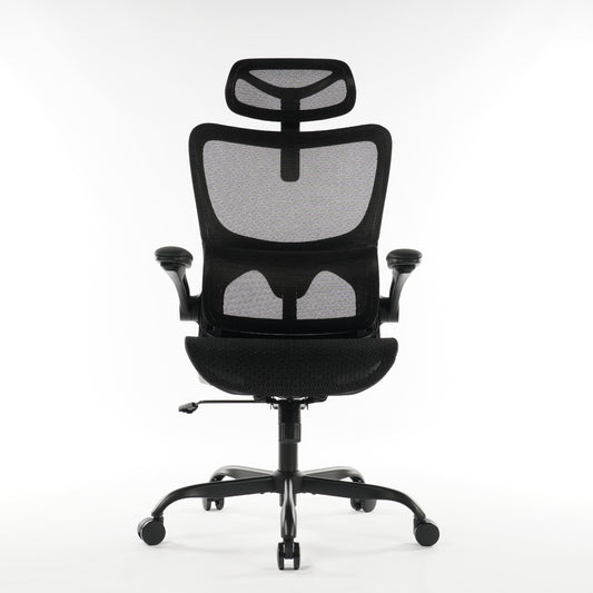 8028 Series High Back Ergonomic Office Chair Black Mesh