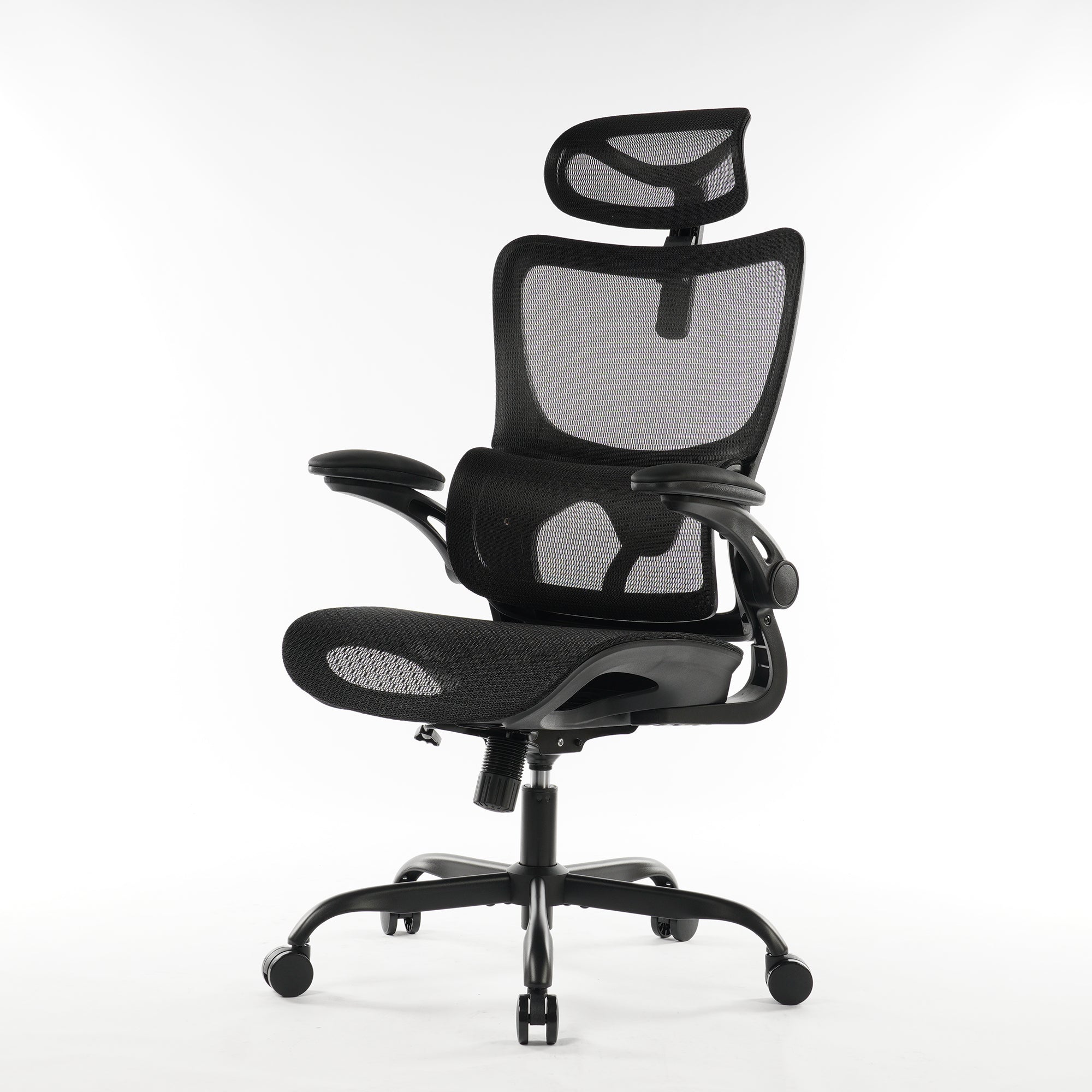 8028 Series High Back Ergonomic Office Chair Black Mesh